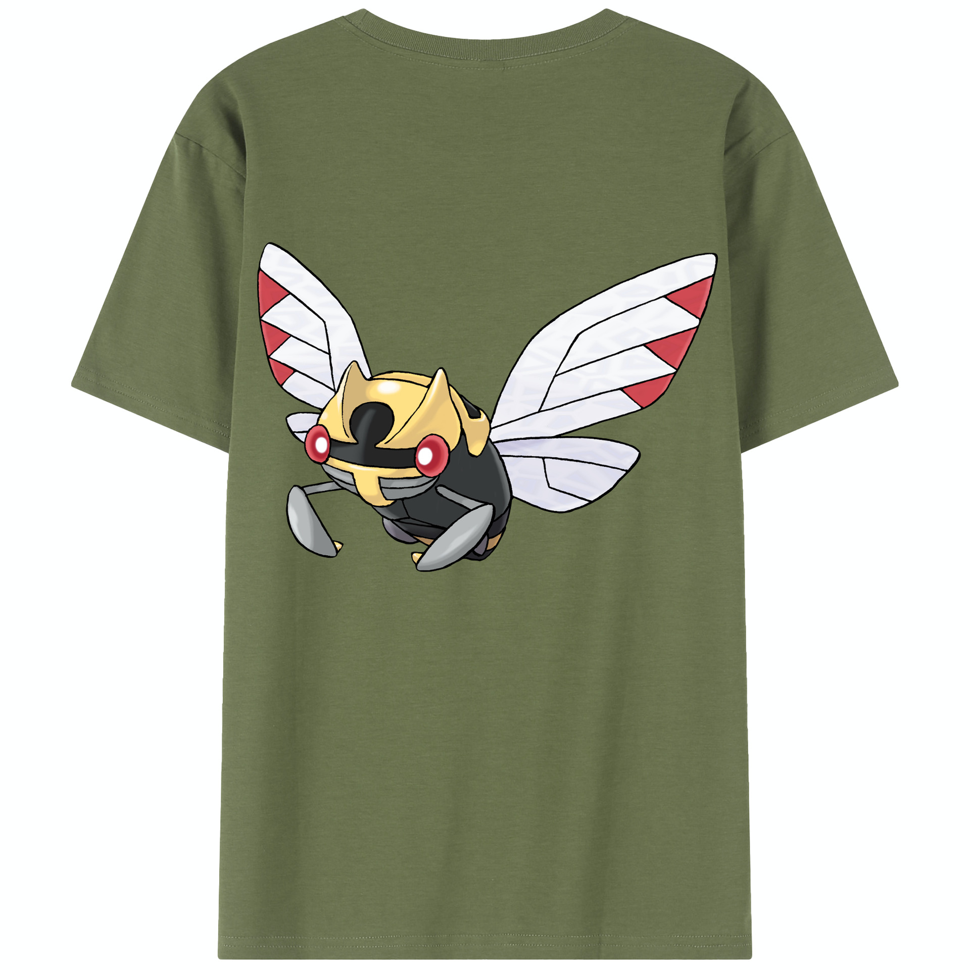 （画像用） ポケットモンスター Pokémon 綿100％半袖Tシャツ（背面プリント）
